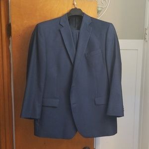 Light blue men's suit